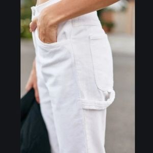 CREAM John Galt Carpenter Pants NEW M